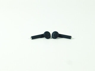 ear bud on white background