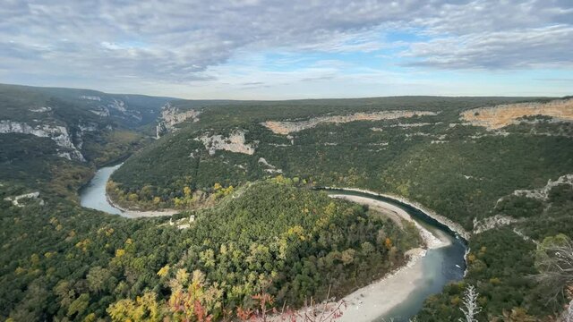 Frankreich bei der Ardeche