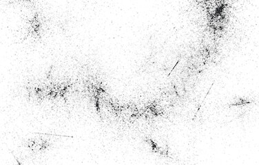 Monochrome particles abstract texture.Overlay illustration over any design to create grungy vintage effect and depth.