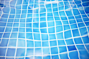 background pool blue water / clear water in the pool texture clear water rest concept