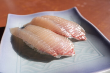 カンパチのにぎり寿司