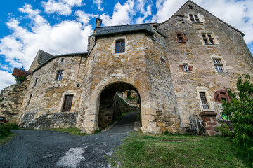 Fototapeta premium Turenne, village médiéval, est une commune française en Corrèze et région Nouvelle-Aquitaine, France. 