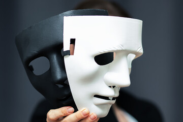 impostor mask, spy, falsification of documents, illegal actions, identification of fake personalities, data protection from theft