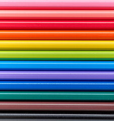 wooden color pencils