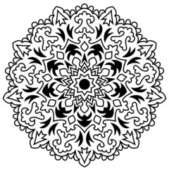 Abstract Decorative Mandala Art Design