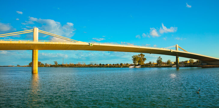 bridge,  Eber river- Catalonia in Spain