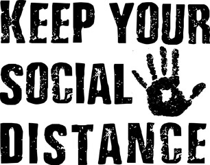 Keep your social distance