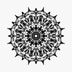 Mandala vector element round ornament decoration