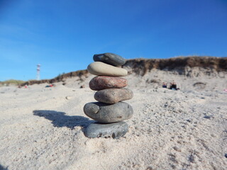 stones on the beach