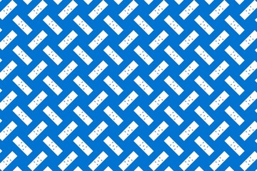 Geometric pattern in the colors of the national flag of Honduras. The colors of Honduras.