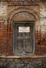 old abandoned building