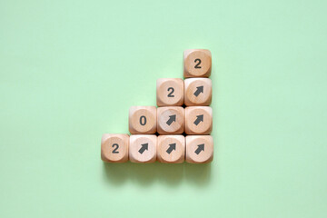 Arrival of the new year 2022. Development, promotion and career growth in 2022