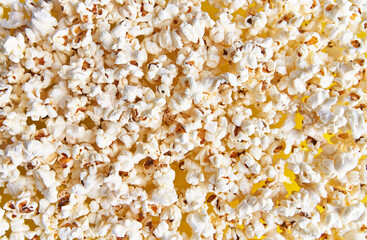  Bunch of salty popcorns texture
