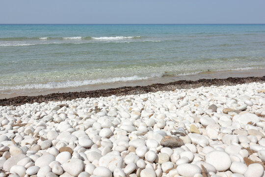 Giache Bianche Beach near Menfi in Sicily