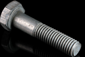Old used bolt
