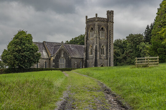 Crom Church, Holy Trinity Church, Derryvore, Upper Lough Erne, County Fermanagh, Northern Ireland