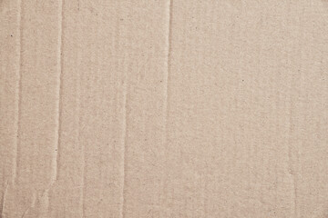 Rustic brown paperboard. Rough cardboard kraft texture