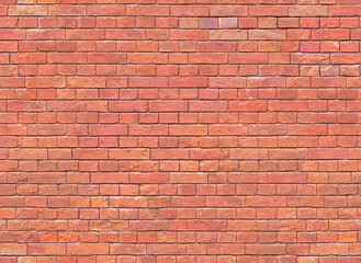 Seamless red brick wall texture. Brick wall wallpaper. Texture pattern for continuous replicate.