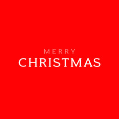 Merry Christmas Text design template