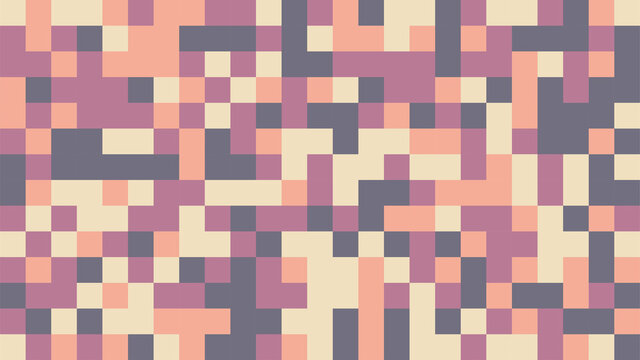 pastel color background with square shape