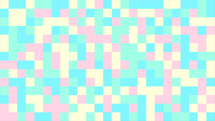 pastel color background with square shape