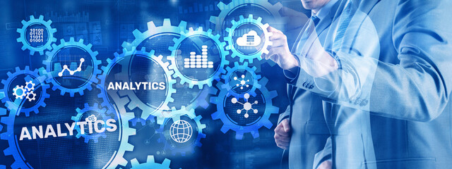 Analytics Data Analysis Strategy Statistic Concept