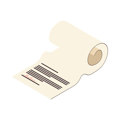 legal document with signature