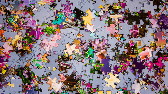 Solving a puzzle, a board game