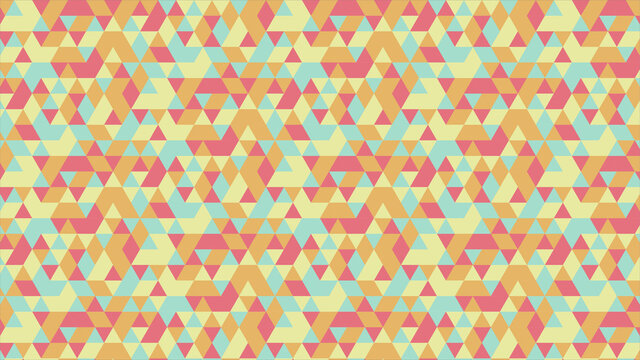 random background color with triangel shape