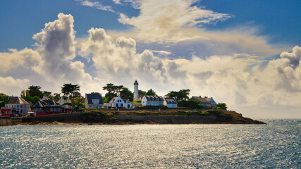 La pointe de Port-Navalo, Arzon, Morbihan, Bretagne
