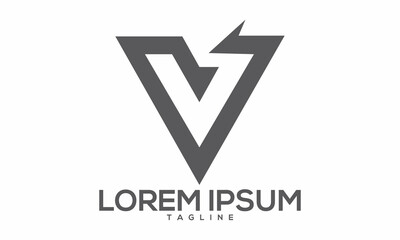 Unique font typography logo Modern and minimalist vector and abstract logo