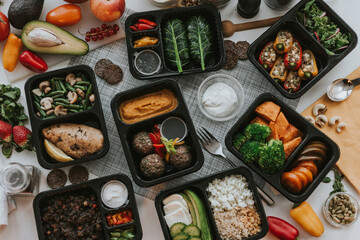 diet food in box