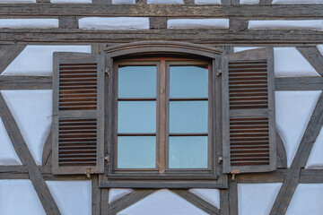 Half timbered house in Colmar, France