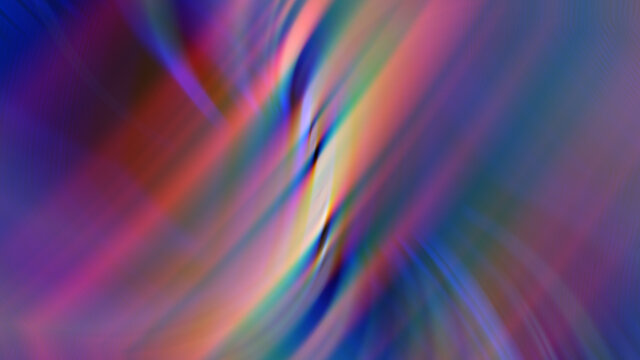 Abstract multicolored background with rainbow highlights