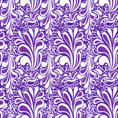 Purple Modern Geometric Seamless Pattern for party, anniversary, birthday. Design for banner, poster, card, invitation and scrapbook