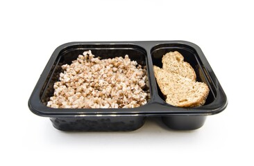 Simple meal in box