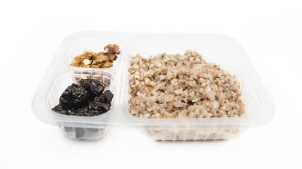 Simple meal in box