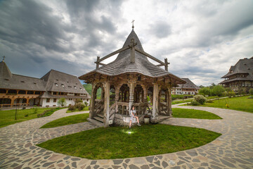 Fototapeta premium Orthodox wooden churches in Maramures, Romania