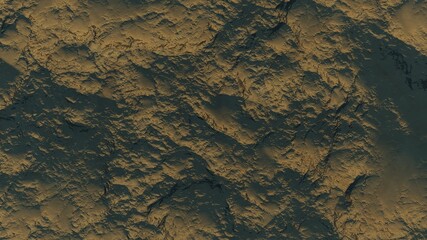 3D Rendered Fantasy Alien Landscape - 3D Illustration