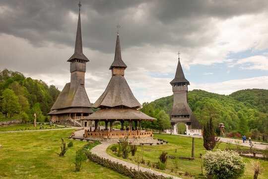 Wooden churches in maramures, romania