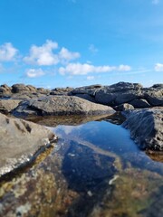 lake in the mountains