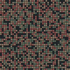 Fototapeta premium Abstract Geometric Pattern generative computational art illustration