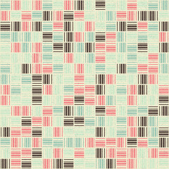 Abstract Geometric Pattern generative computational art illustration
