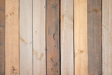 Wooden texture from slats, background.