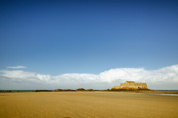 Saint-Malo, walled city in Brittany, France