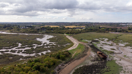 Obraz premium River Medway 