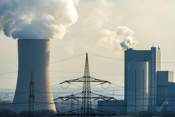 Emssionen bei der Industrieproduktion: Klimawandel und Nacchhaltigkeit