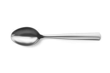Teaspoon isolated on white . 3d rendering illustration.