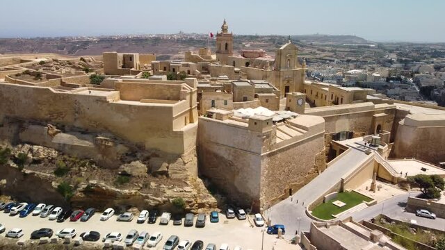 Festung auf Gozo in der Stadt Victoria - Malta