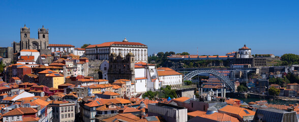Famous view of Porto
